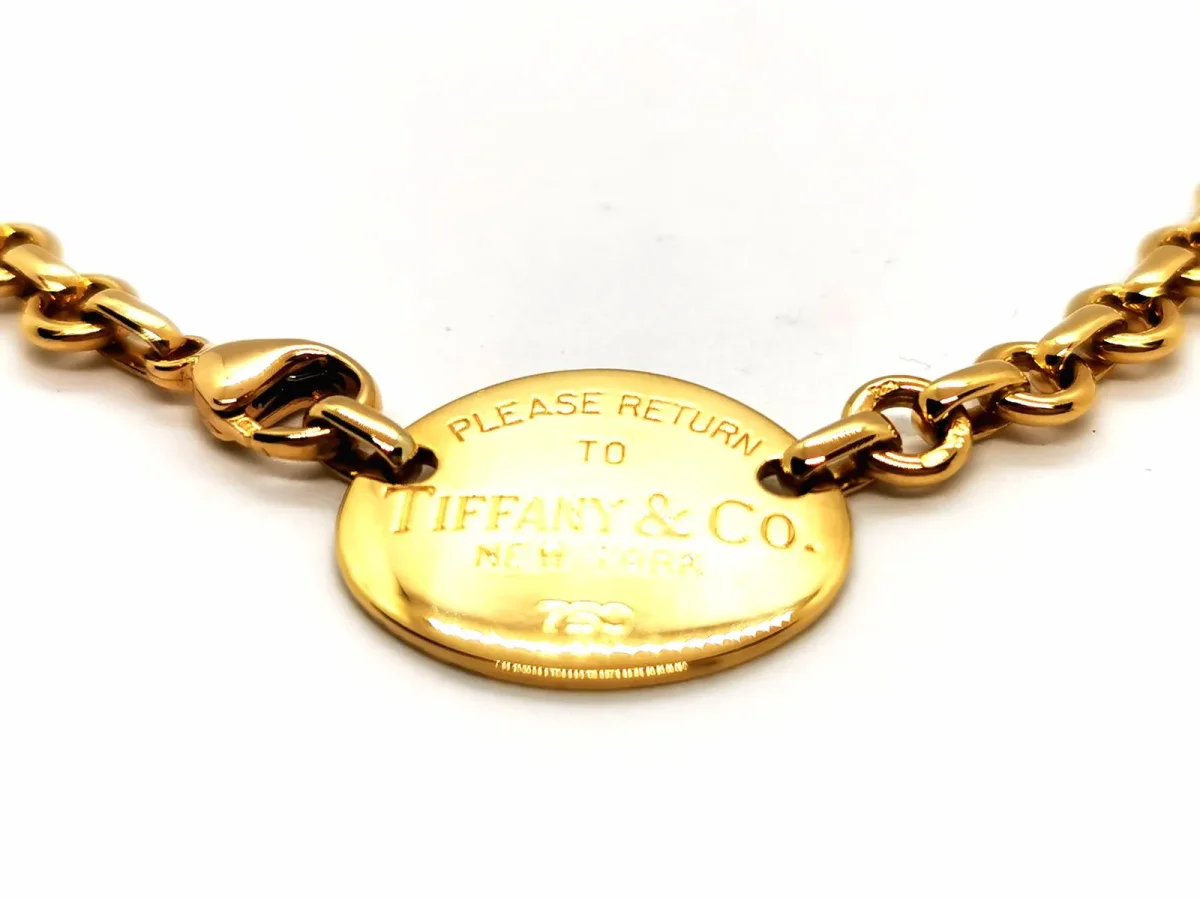 Tiffany & co Collier Ras de cou Return to tiffany Or jaune – Image 6