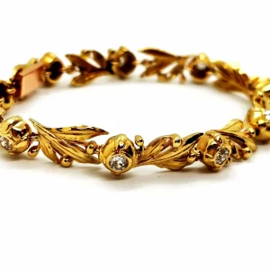 Bracelet Or jaune Diamant