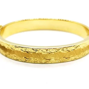 Bracelet Manchette Or jaune