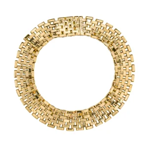 Bracelet Maille Or jaune