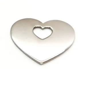Poiray Pendentif Coeur Coeur Or blanc