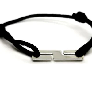 Dinh van Bracelet Cordon Seventies Or blanc