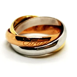 Cartier Bague Trinity Or jaune, Or blanc, Or rose