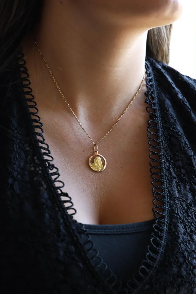 Collier Religieux Or jaune – Image 3