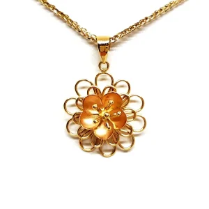Collier Chaîne + pendentif Or jaune