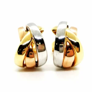 Guy laroche Boucles d'oreilles  Or rose, Or blanc, Or jaune