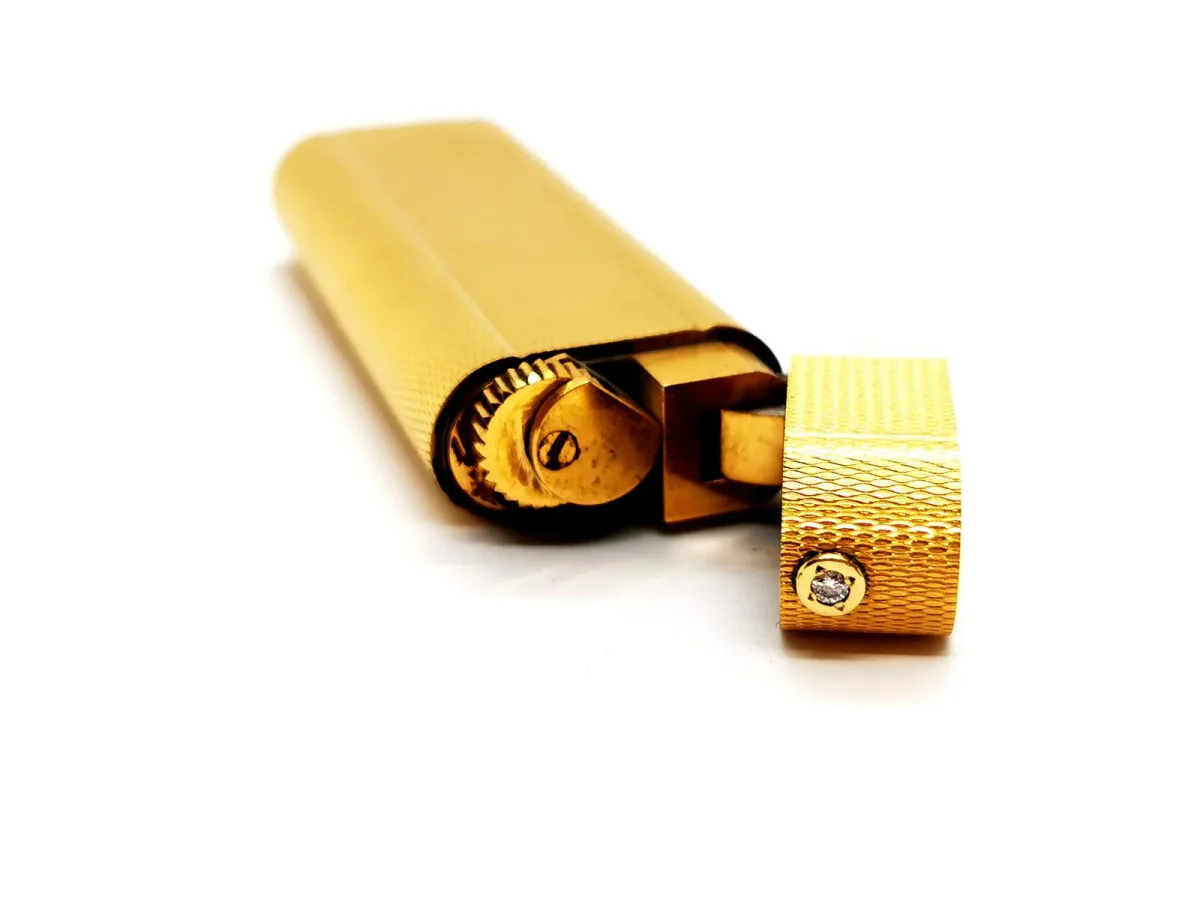 Cartier Accessoire Briquet Or jaune Diamant – Image 2