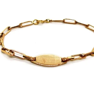 Bracelet Gourmette Or jaune
