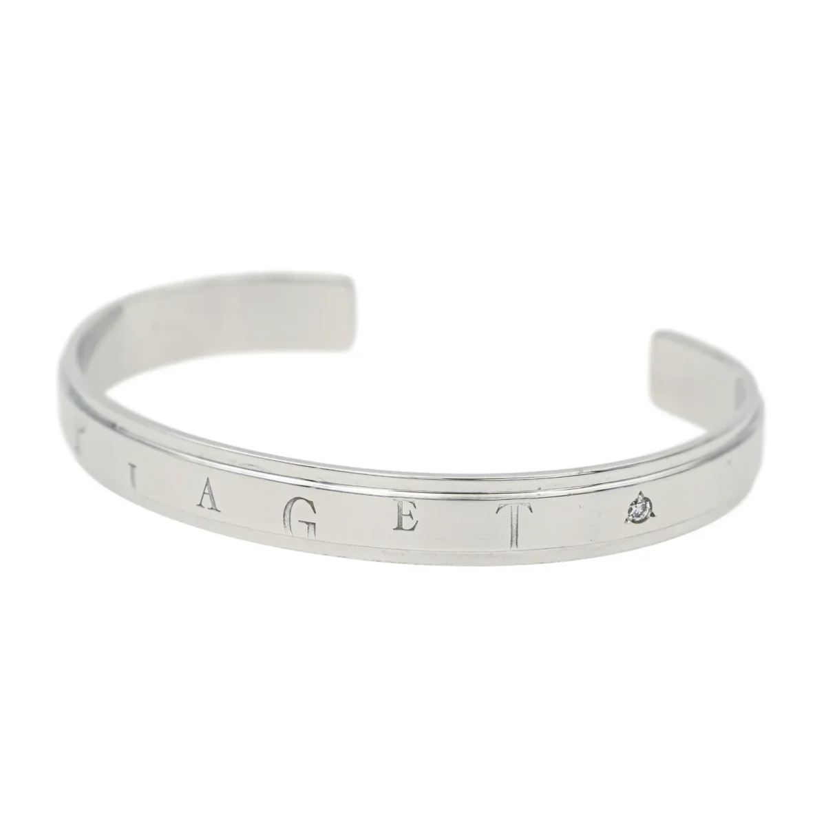 Piaget Bracelet Jonc Possession Or blanc Diamant – Image 5