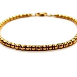 Bracelet Boules Or jaune