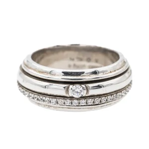 Piaget Bague Possession Or blanc Diamant