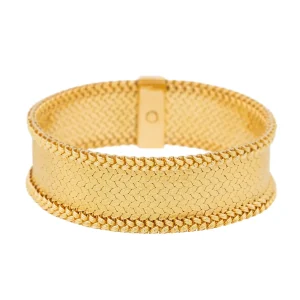 Gay frères Bracelet Manchette  Or jaune