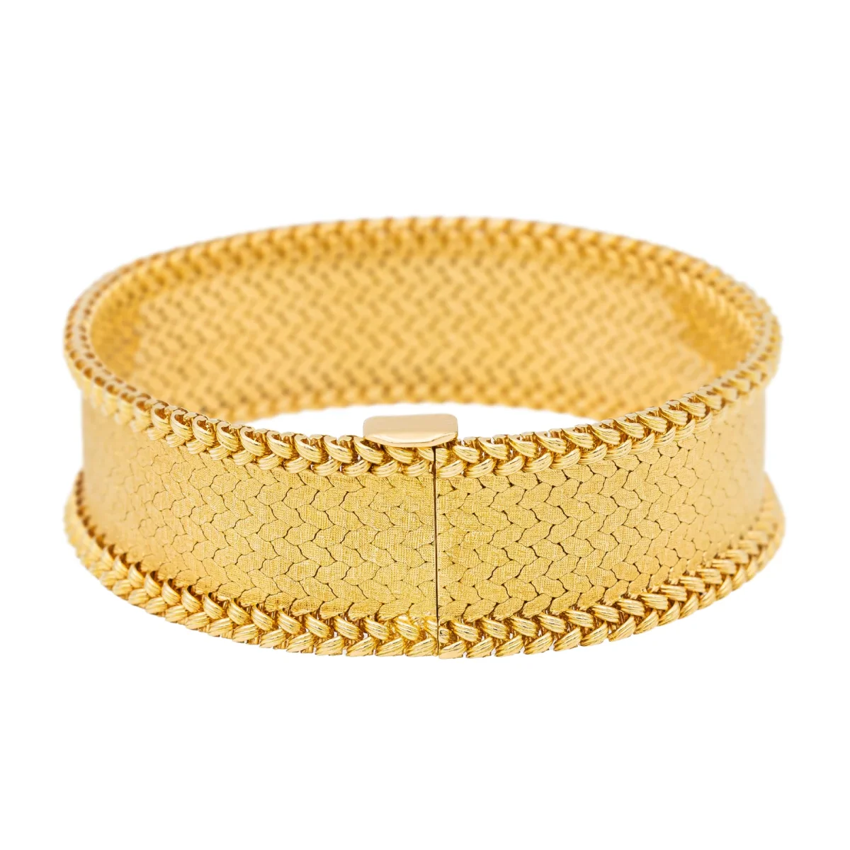 Gay frères Bracelet Manchette Or jaune – Image 5