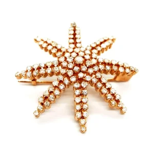 Broche Or jaune Diamant