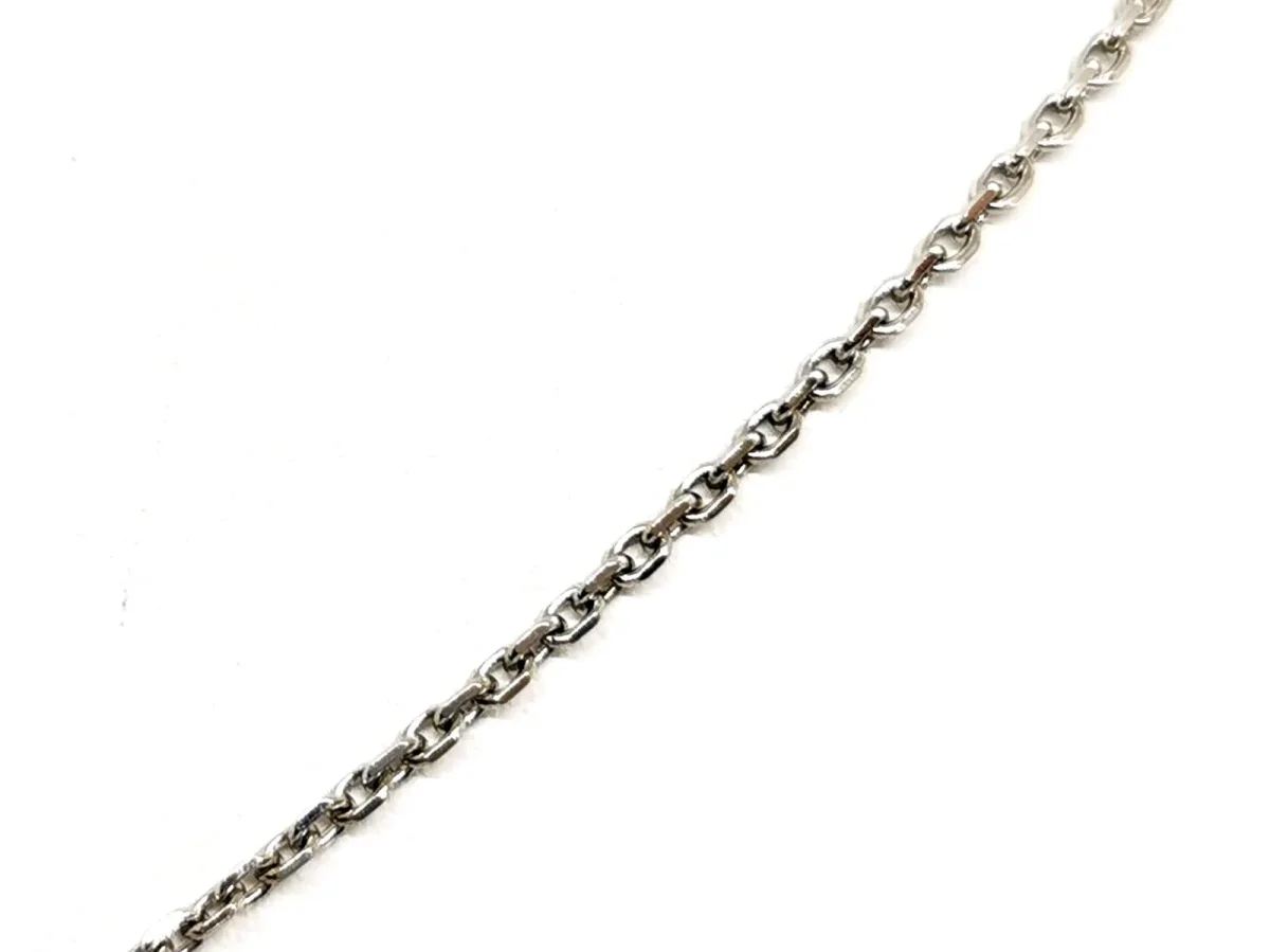 Collier Chaîne + pendentif Or blanc, Or jaune Topaze, Diamant – Image 8