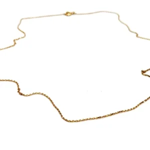 Collier Maille forçat Or jaune