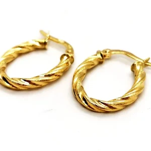 Boucles d'oreilles Créoles Or jaune