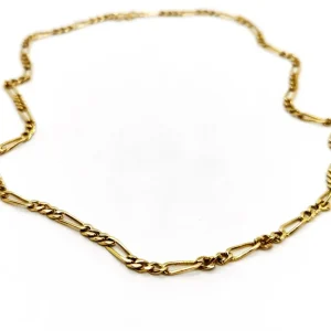 Collier Maille figaro Or jaune