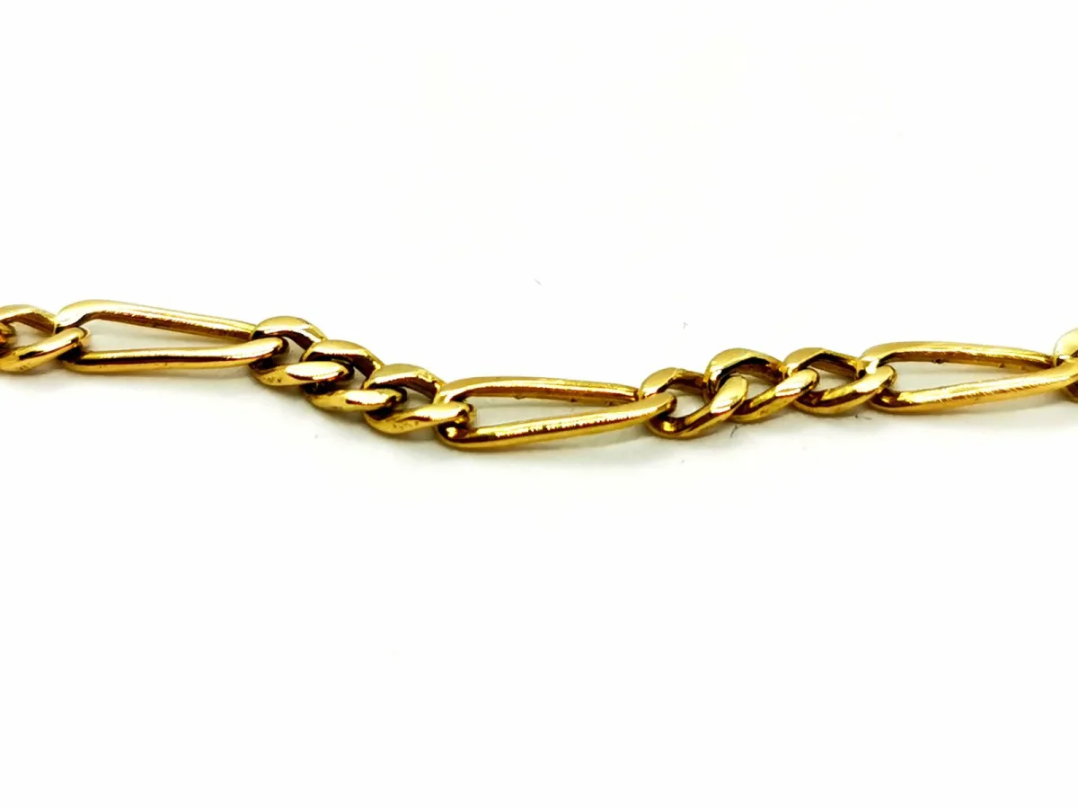 Collier Maille figaro Or jaune – Image 5