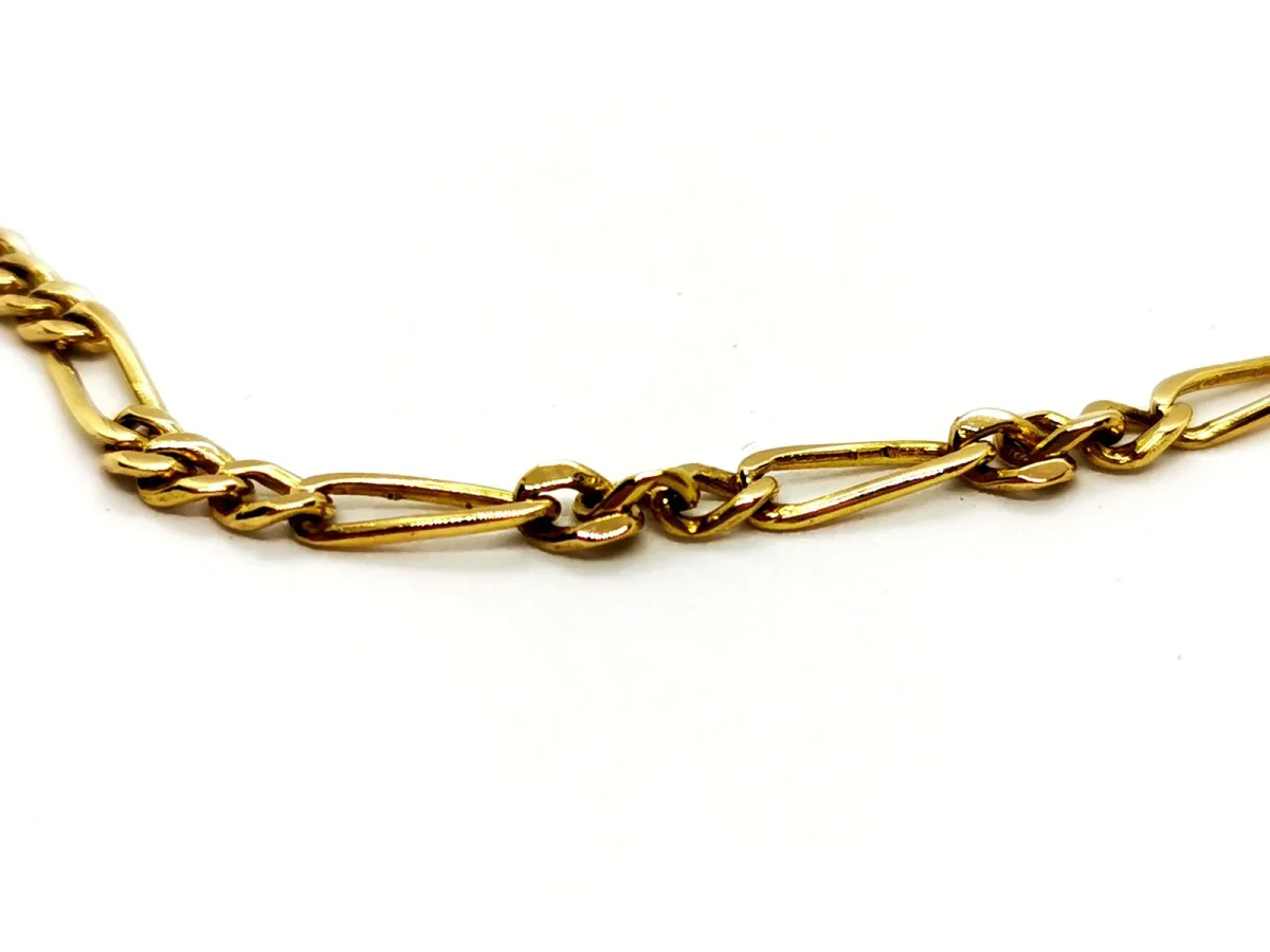 Collier Maille figaro Or jaune – Image 6