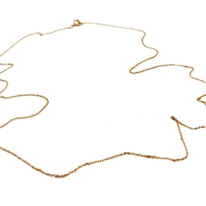 Collier Maille forçat Or jaune