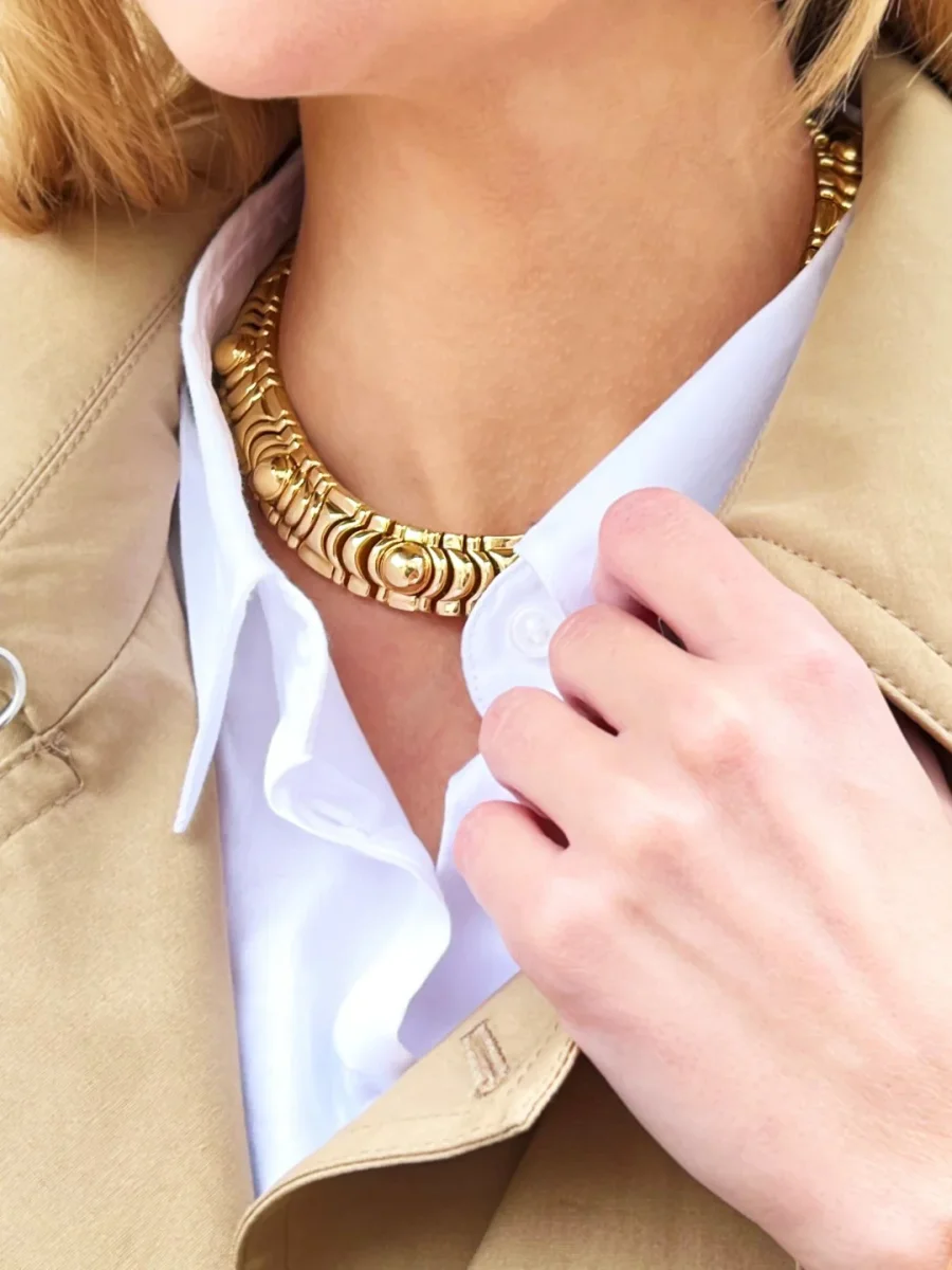 Piaget Collier Ras de cou Tanagra Or jaune – Image 3