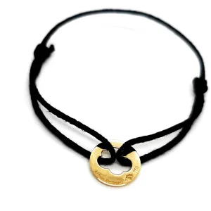 Arthus bertrand Bracelet Cordon Nuage Or jaune