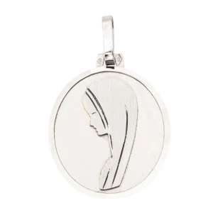 Pendentif Religieux Or blanc