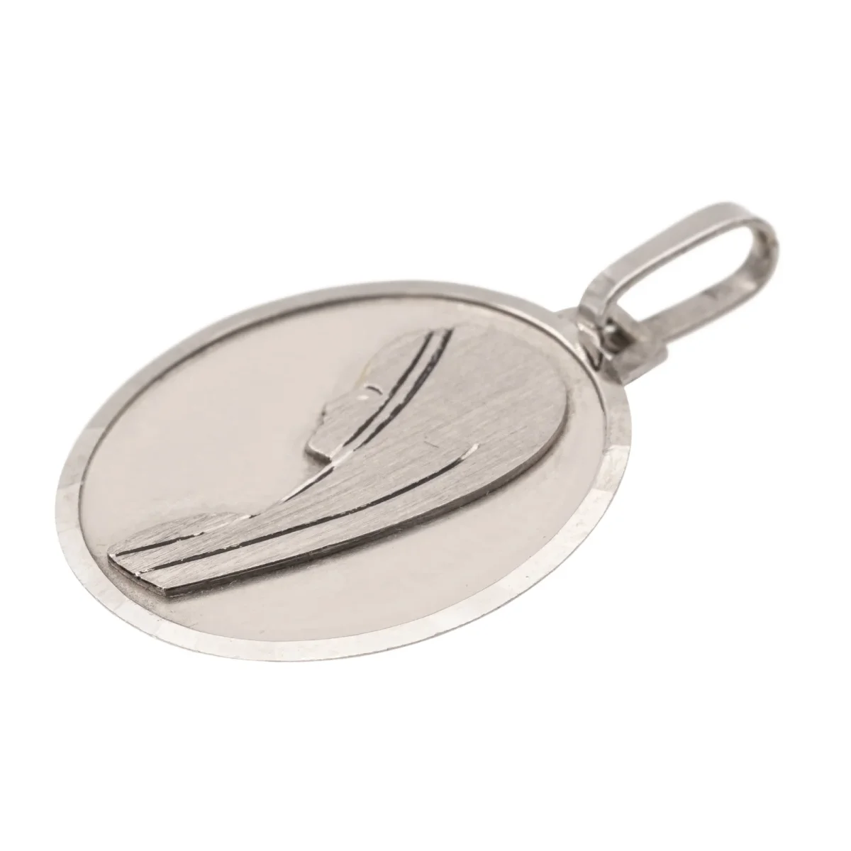 Pendentif Religieux Or blanc – Image 3