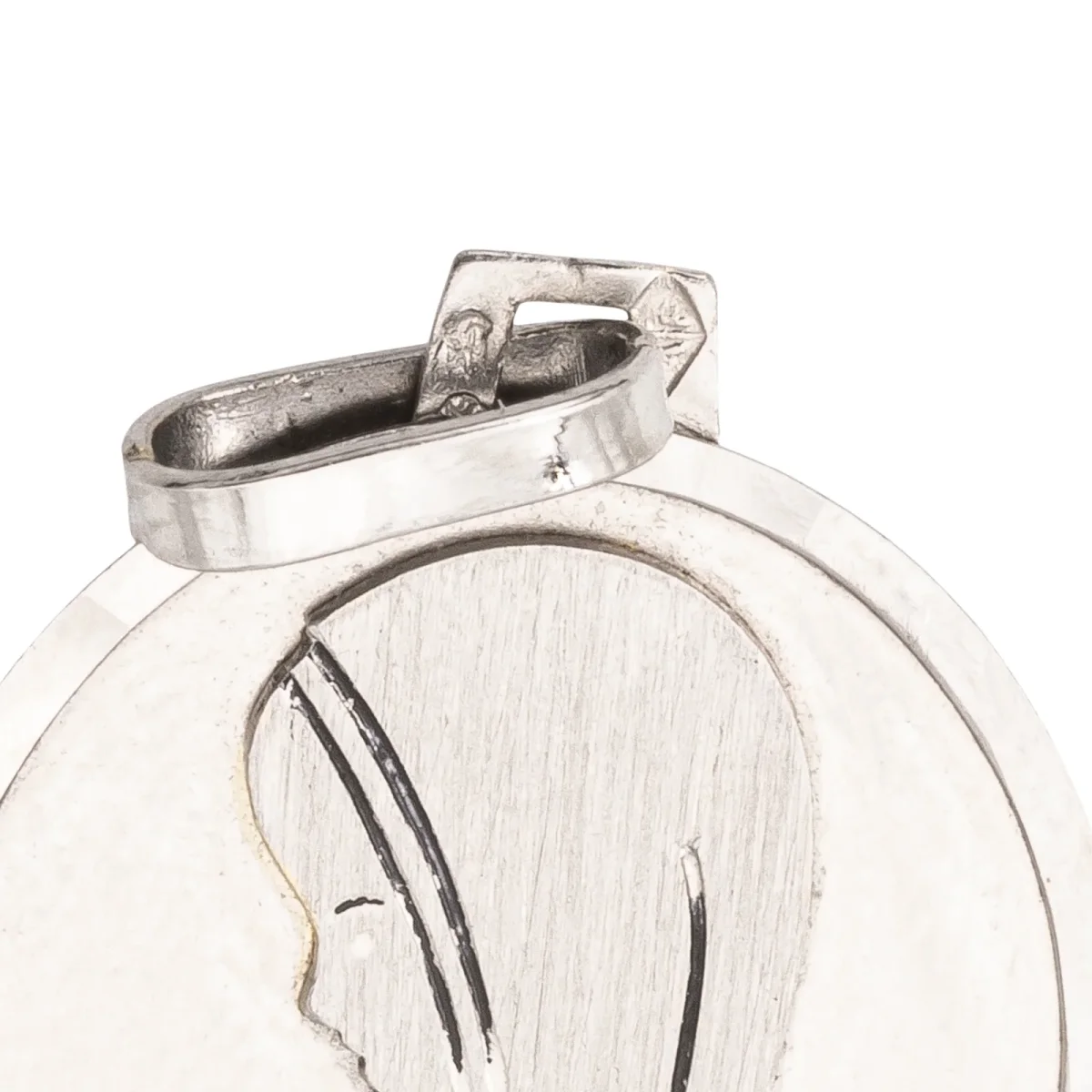 Pendentif Religieux Or blanc – Image 6