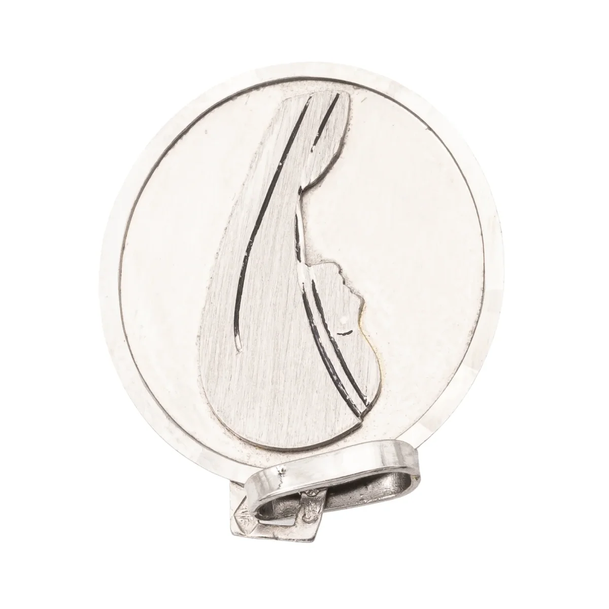 Pendentif Religieux Or blanc – Image 7