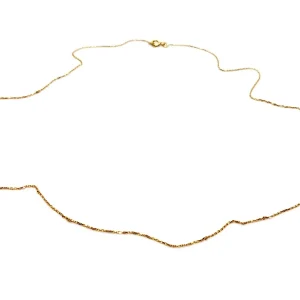 Collier Maille forçat Or jaune