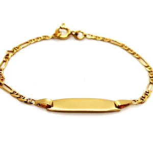 Bracelet Gourmette Or jaune