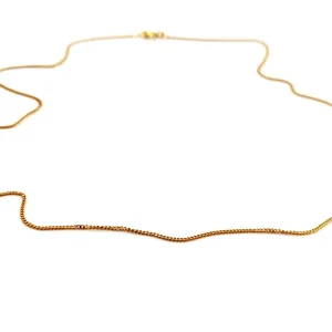 Collier Maille gourmette Or jaune