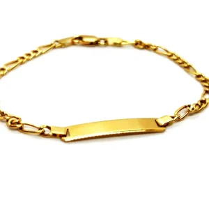 Bracelet Gourmette Or jaune