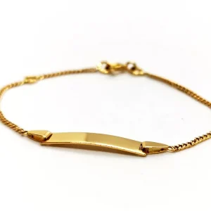 Bracelet Gourmette Or jaune