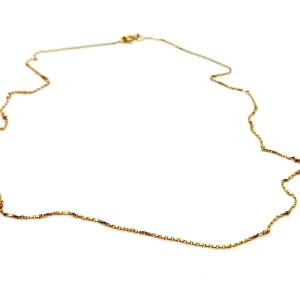 Collier Maille forçat Or jaune