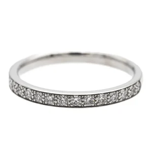 Mauboussin Bague Demi alliance Lovissime aussi Or blanc Diamant