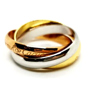 Cartier Bague Trinity Or rose, Or blanc, Or jaune