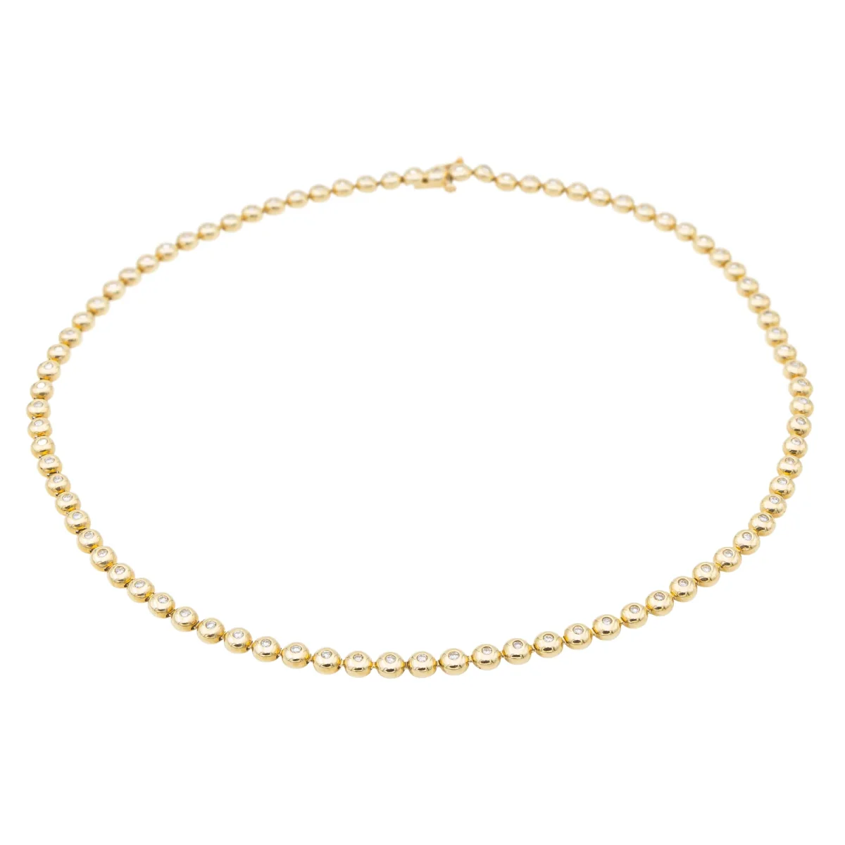 Collier Or jaune Diamant – Image 8