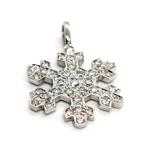 Pendentif Or blanc Diamant