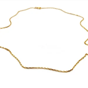 Collier Maille forçat Or jaune