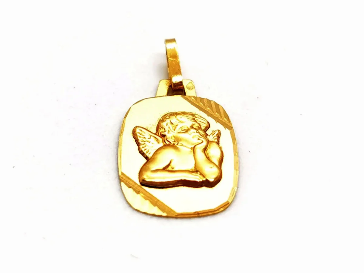 Pendentif Ange Or jaune – Image 2