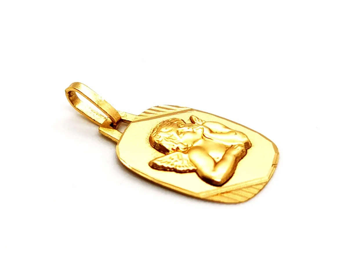 Pendentif Ange Or jaune – Image 5