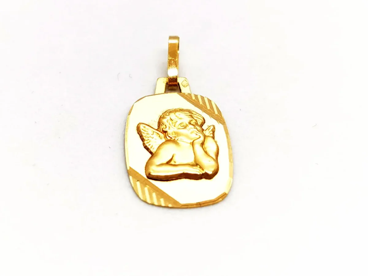 Pendentif Ange Or jaune – Image 6
