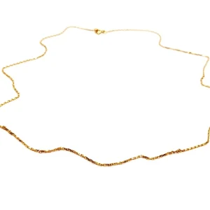 Collier Maille forçat Or jaune