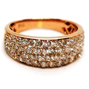 Bague Or rose Diamant