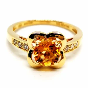 Mauboussin Bague Désirez l'amour Or jaune Citrine, Diamant