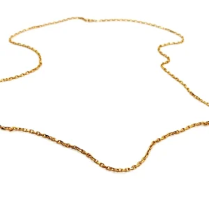 Collier Maille forçat Or jaune