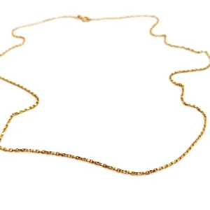 Collier Maille forçat Or jaune